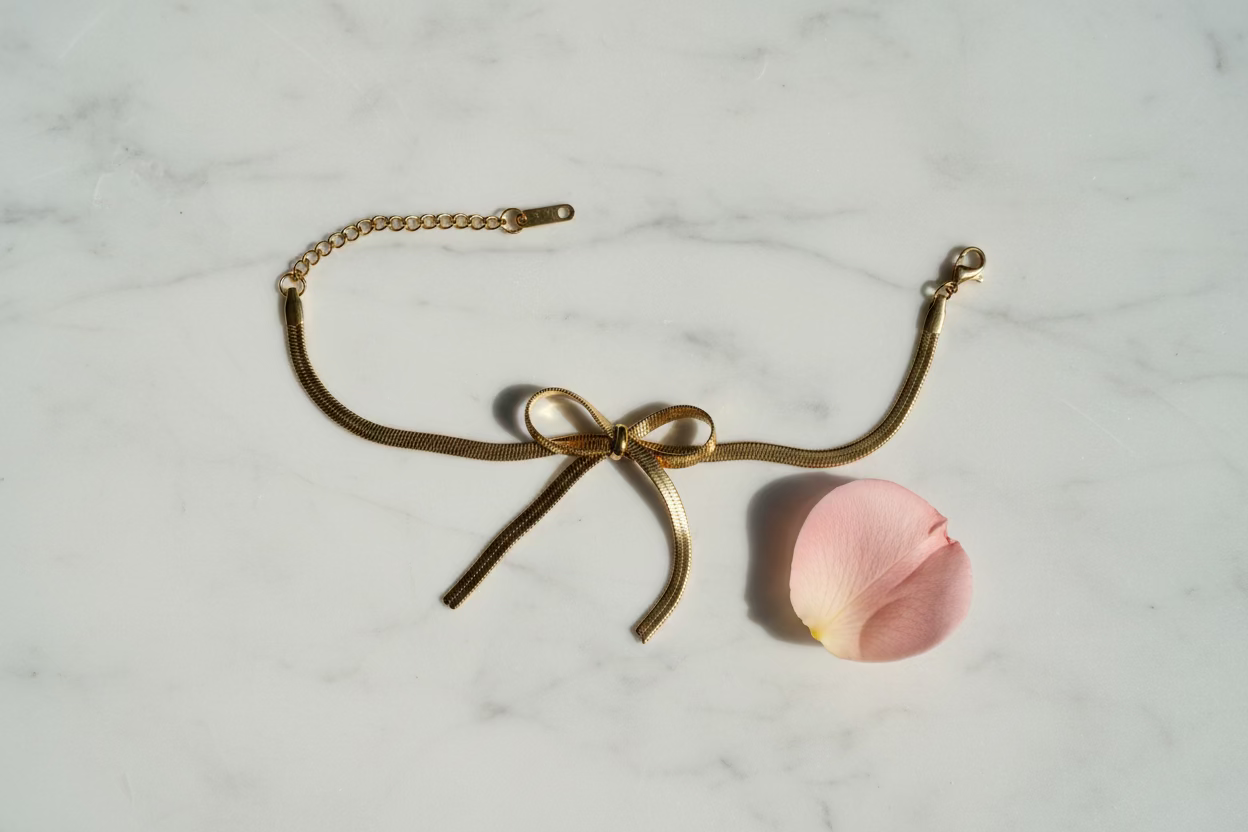Gold Bow Style Bracelet