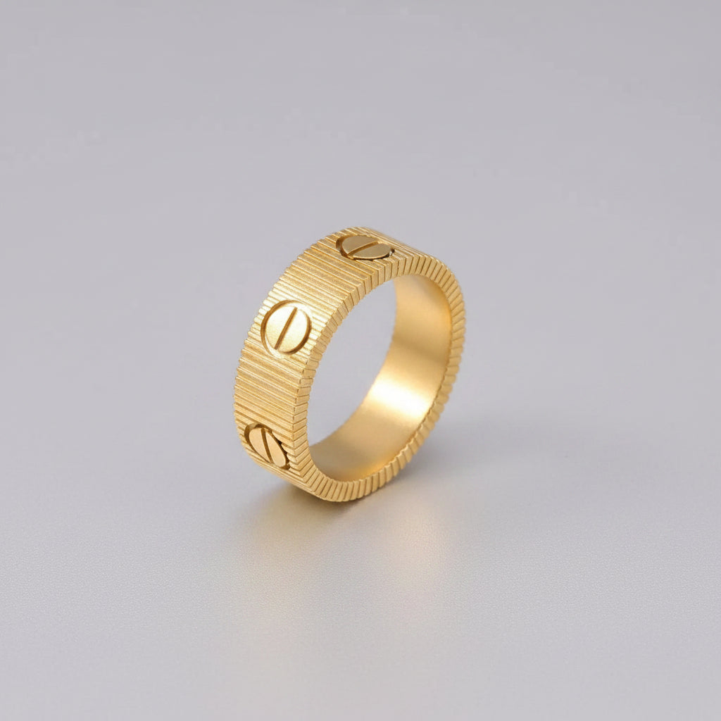 Cartier inspired love ring women