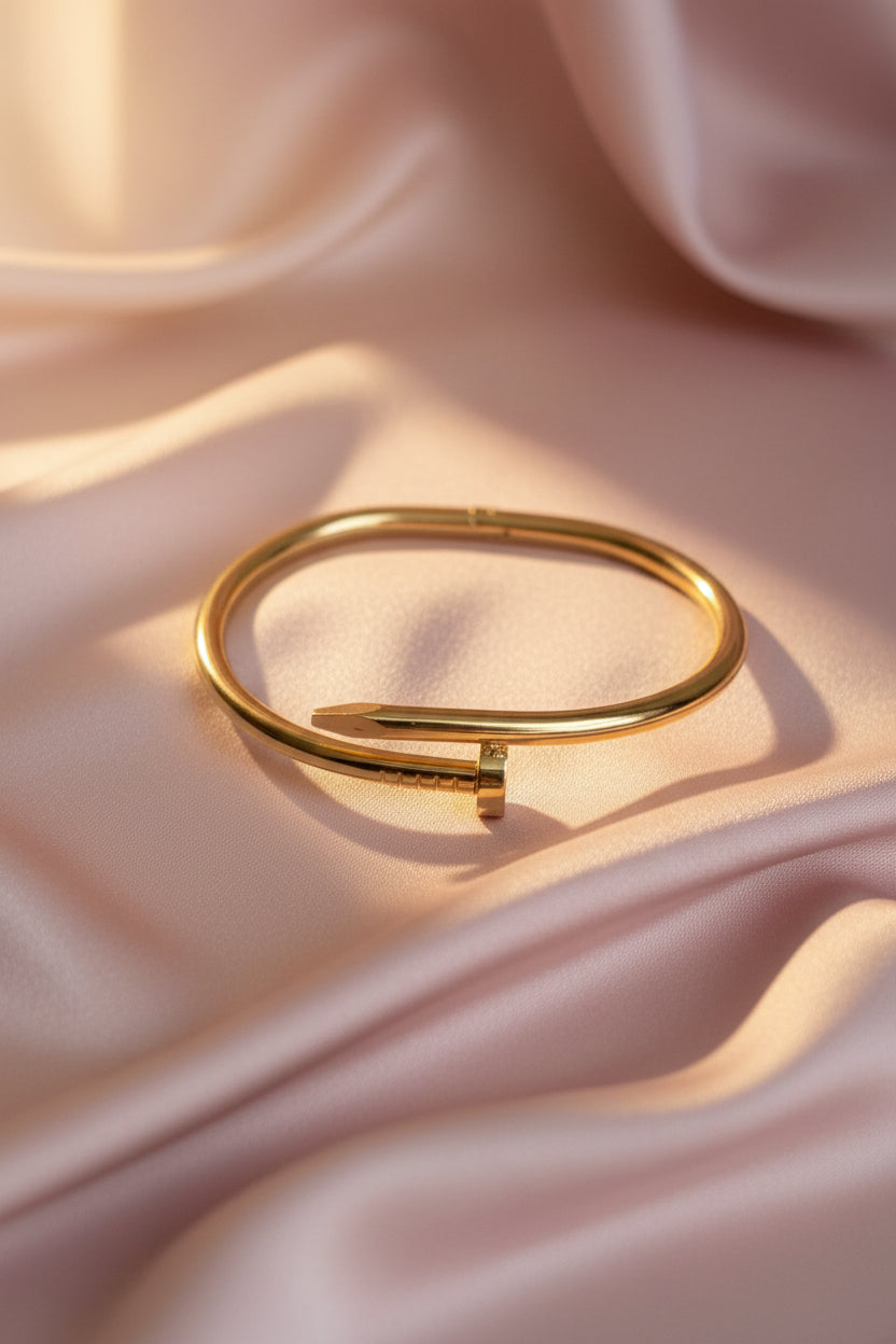 Nail Bangle Bracelet