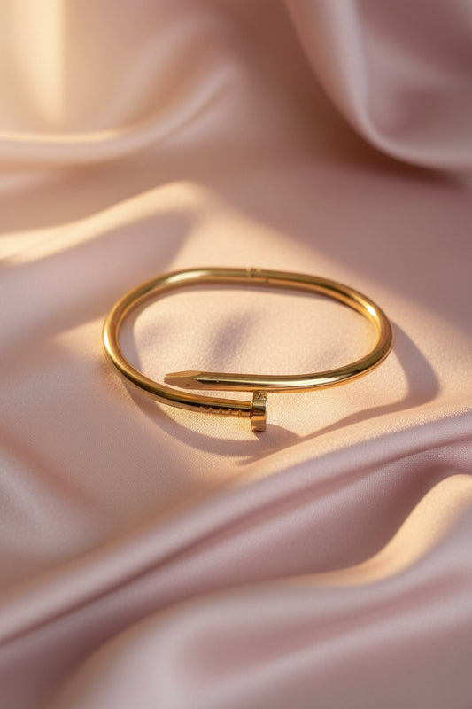 Nail Bangle Bracelet