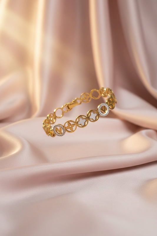 LV Style Luxurious Bangle Bracelet